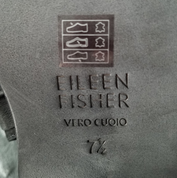 NWOB Eileen Fisher Walt Cross Strap Black Bootie - Picture 4 of 9